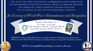 Wwi Remembrance and Recognition